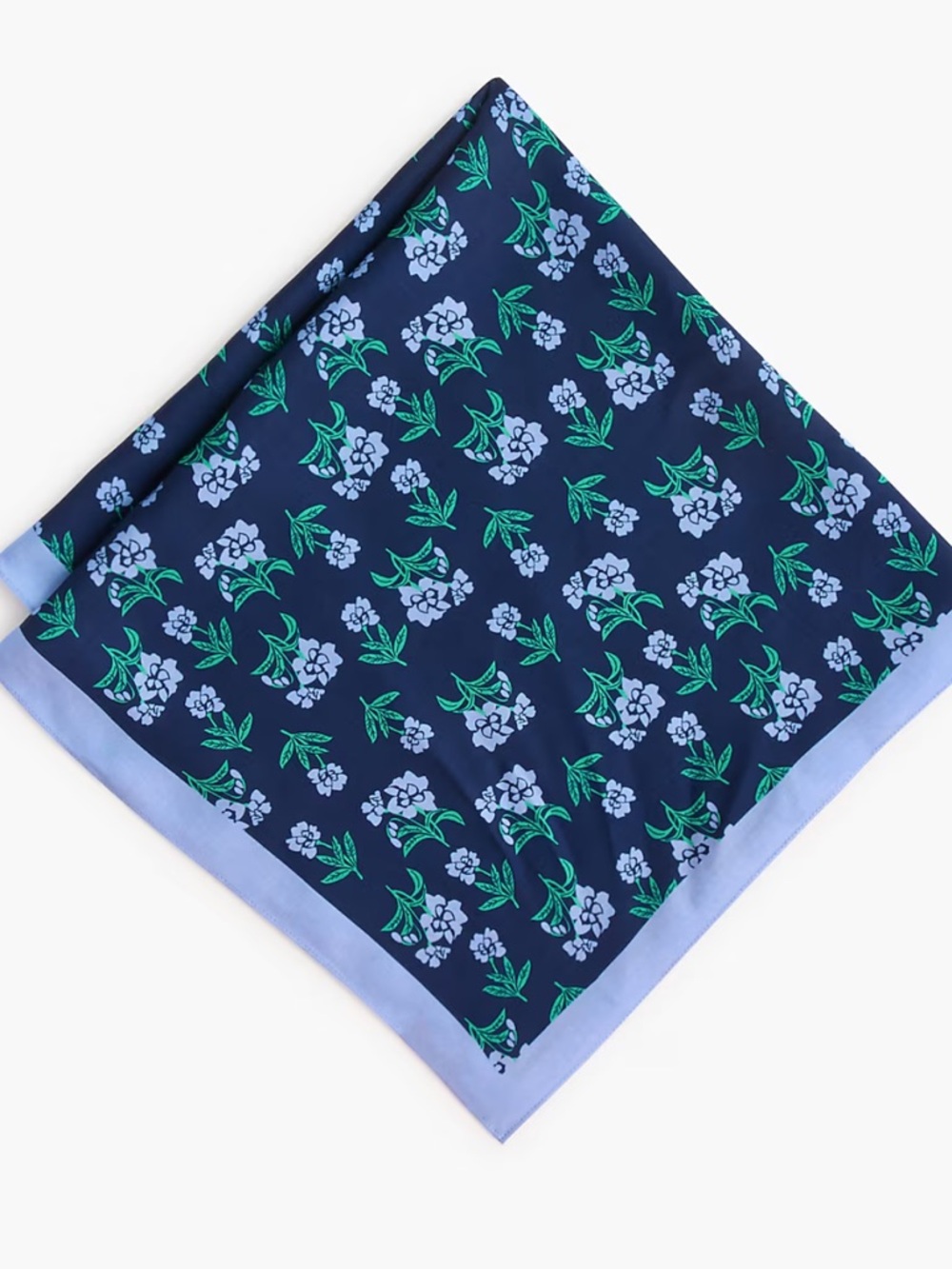 J. Crew Silky Square Scarf NWT